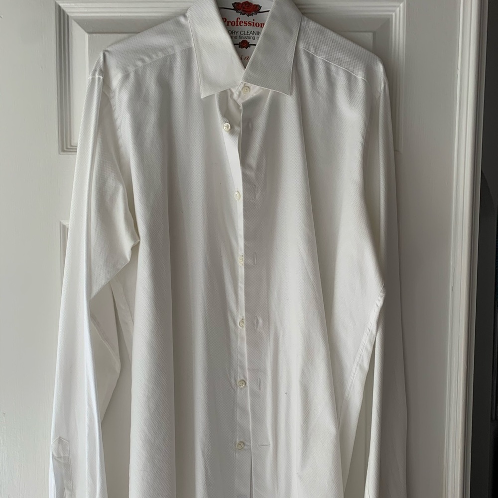 David Donahue Dress Shirt Slim Fit